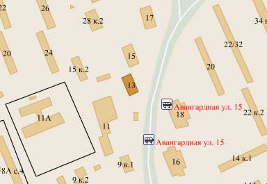 Улица Авангардная, дом 13. Северный административный округ, Район Головинский.